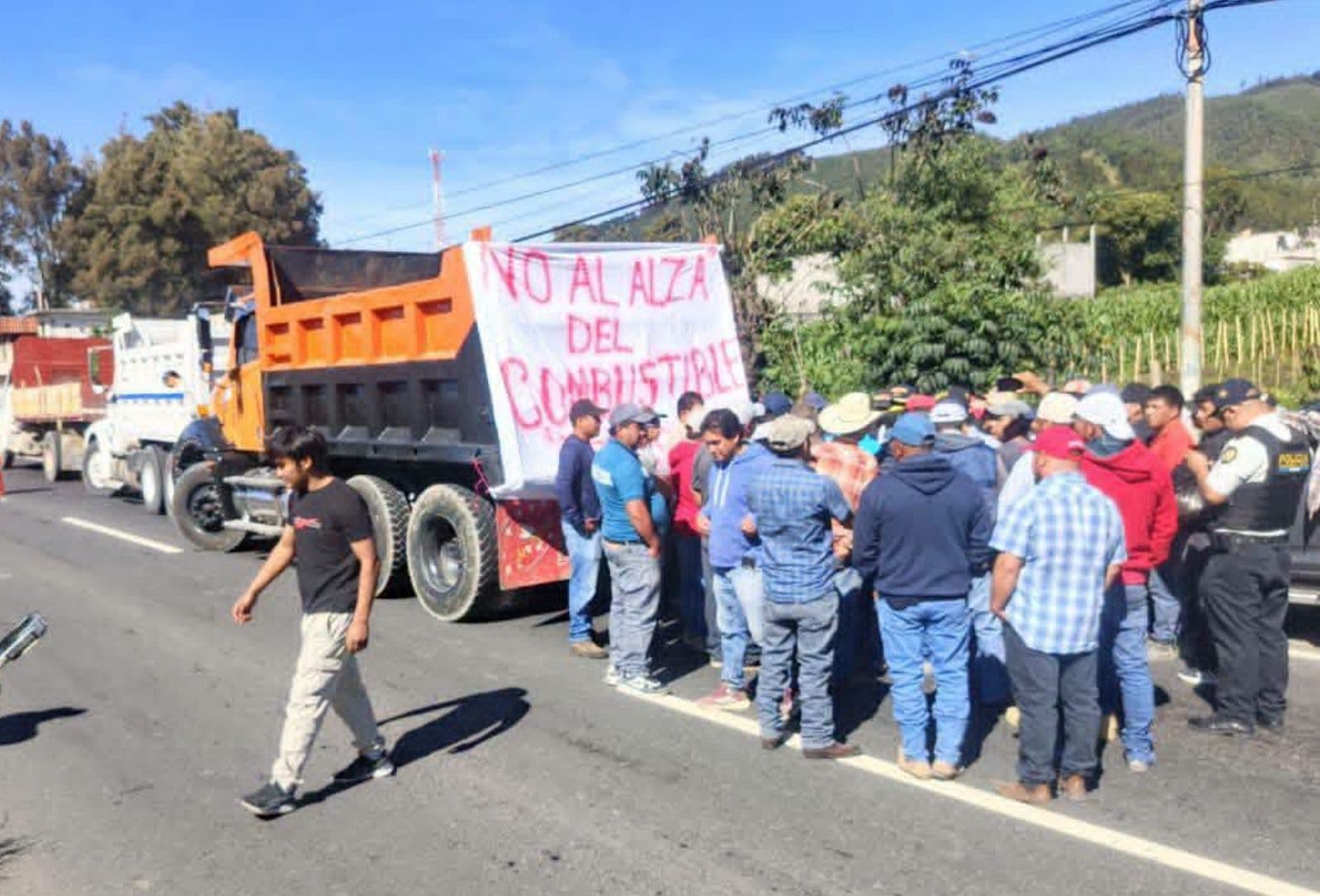 Los bloqueas continúan.