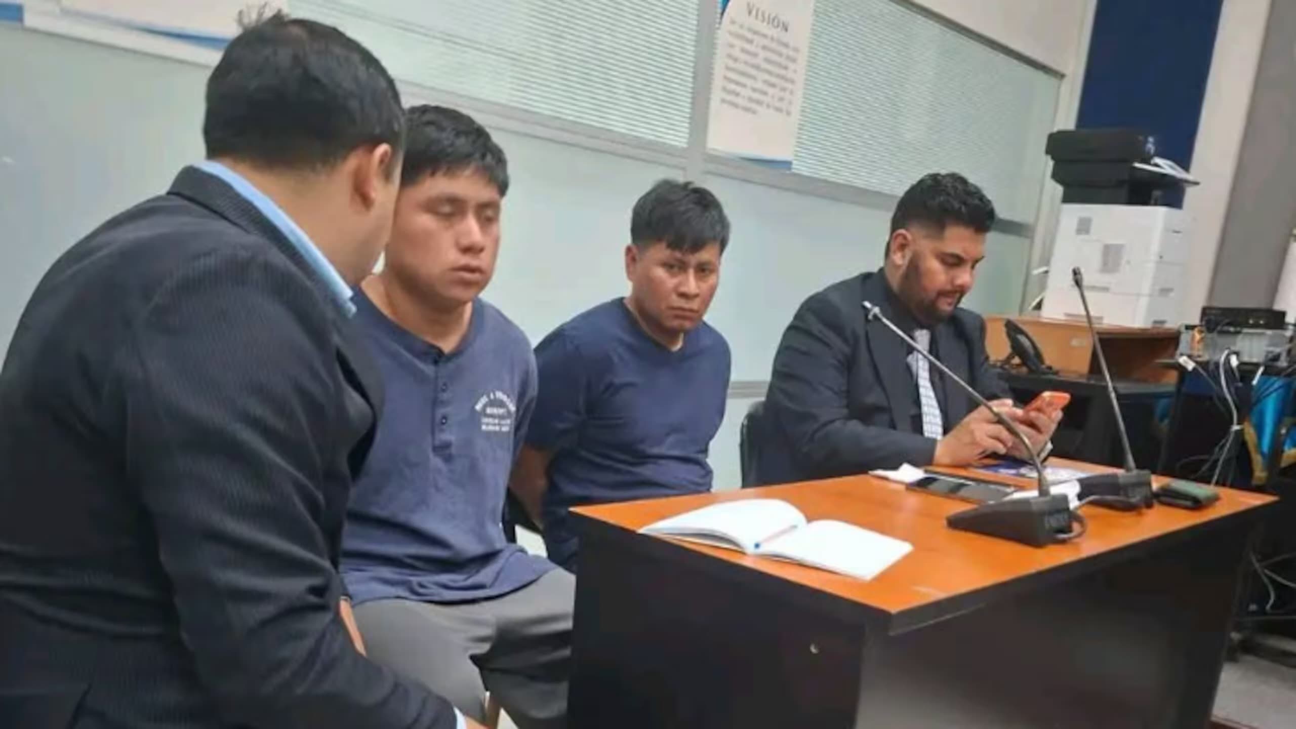 Los hermanos Choc Tod recobran su libertad.