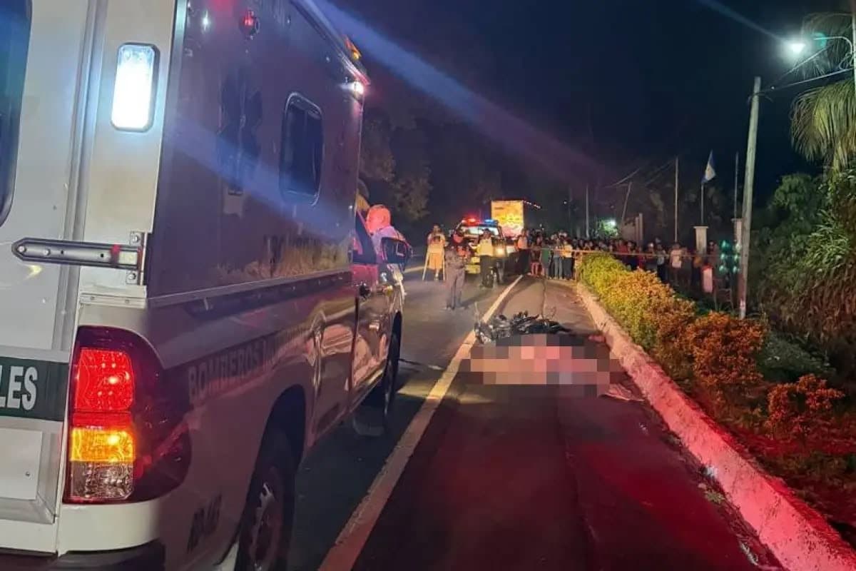 Las imágenes del accidente.