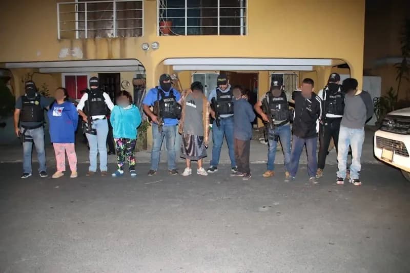 Detención de secuestradores.