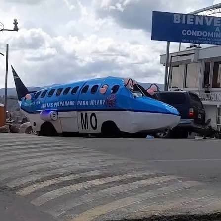Vehículo en forma de avión
