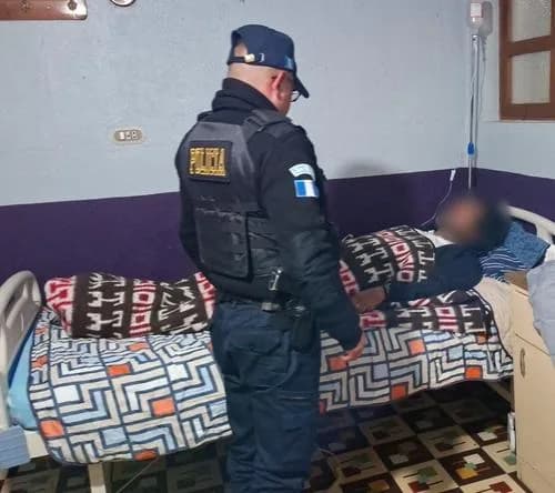 El capturado se encuentra bajo resguardo policial.