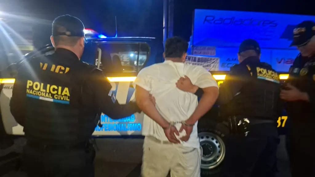 Capturado en Escuintla.