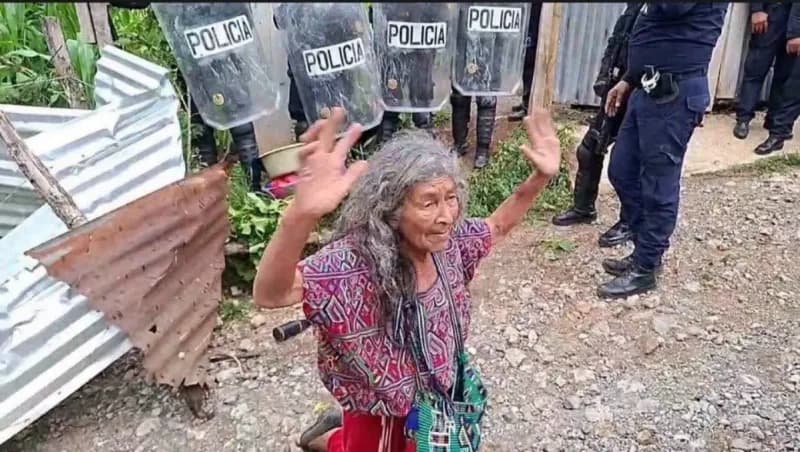 Juana Santiago recibe el alta médica tras el desalojo que conmocionó a Guatemala