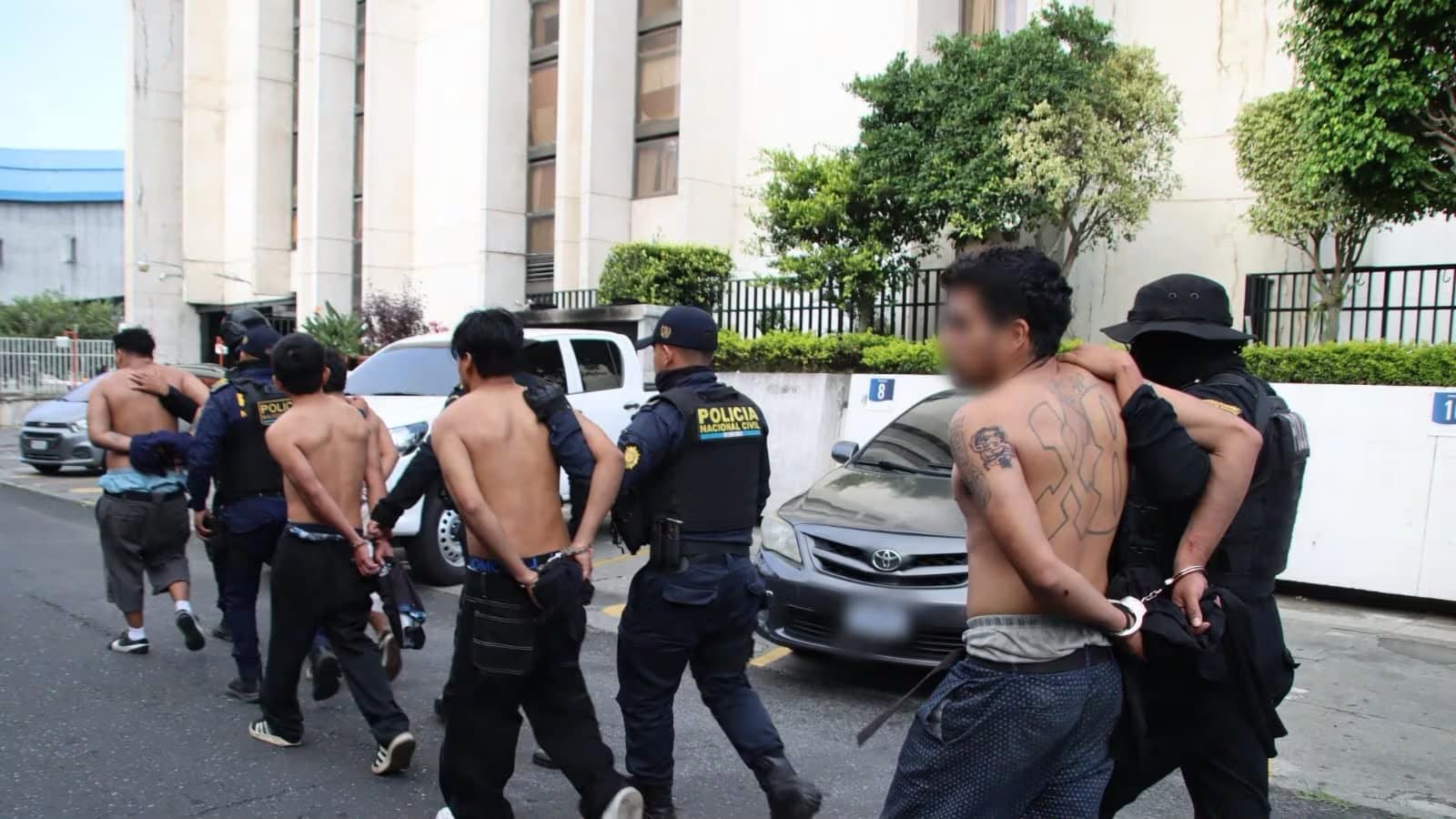 Así fue la captura de los implicados.