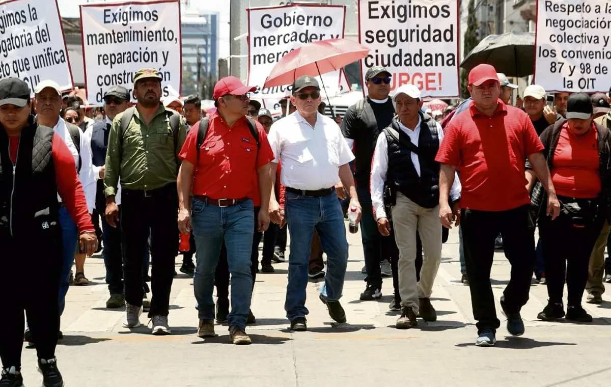 Manifestaciones del STEG.