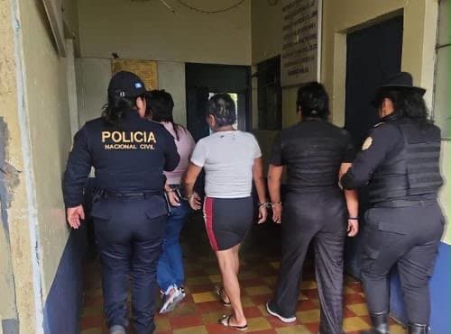 El momento de la aprehensión.