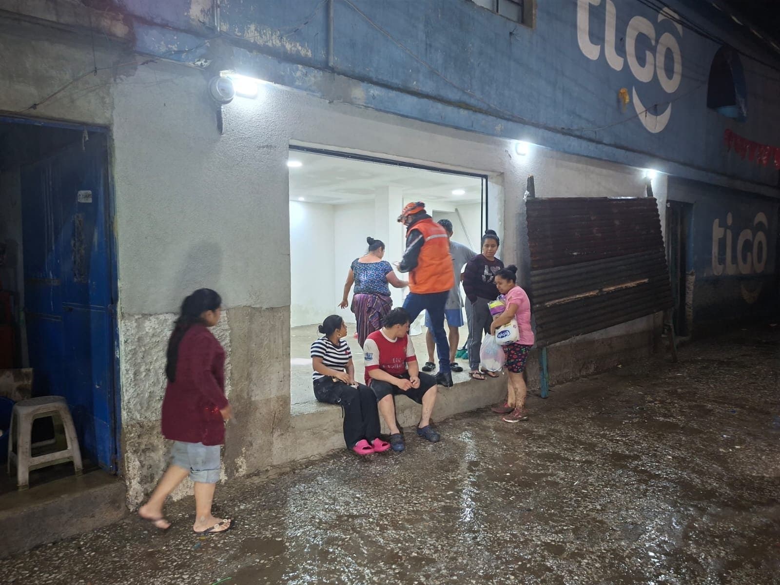 Gente albergada