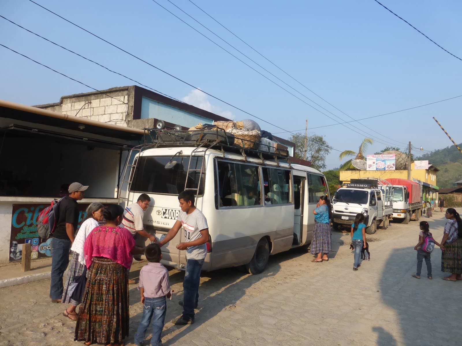 Alza de pasajes en Cobán.