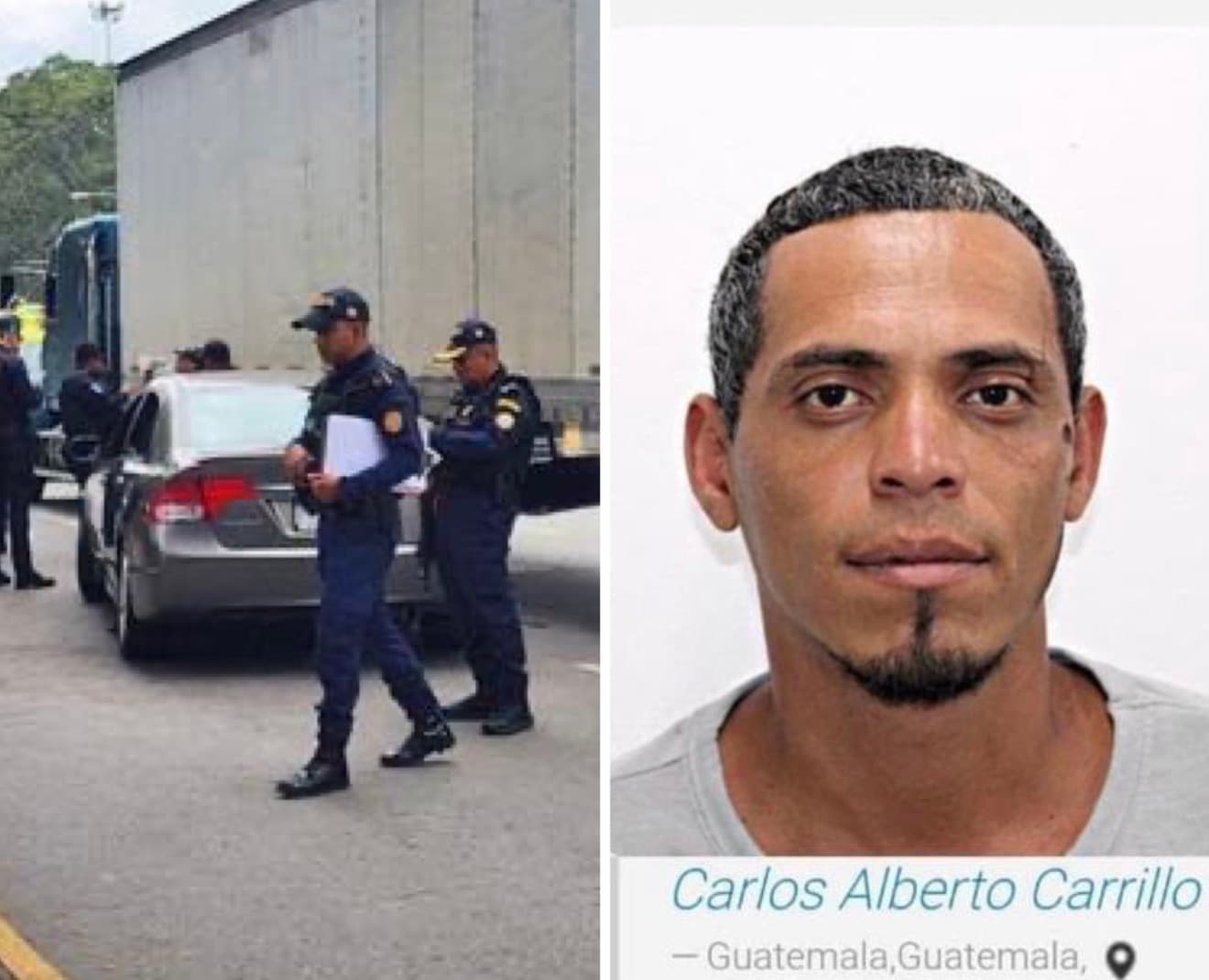 Las imágenes de la tragedia y alias “El Flaco”