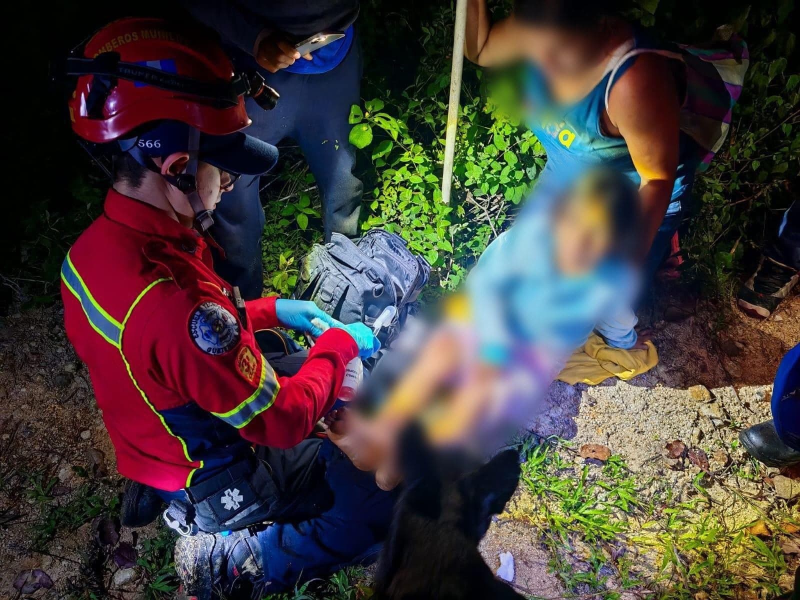Localización de desaparecidos en San Pedro Ayampuc.