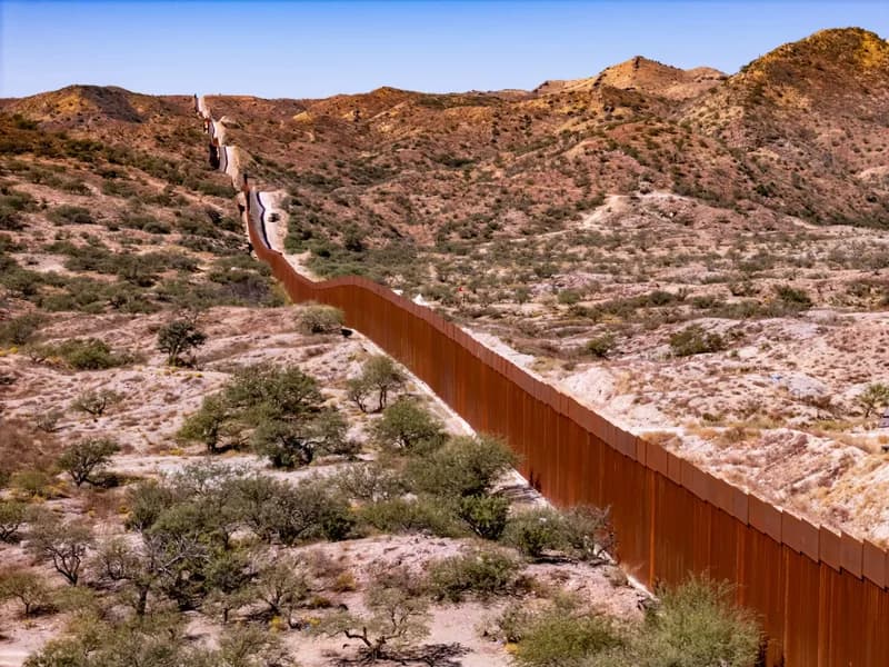 Así luce actualmente la frontera.